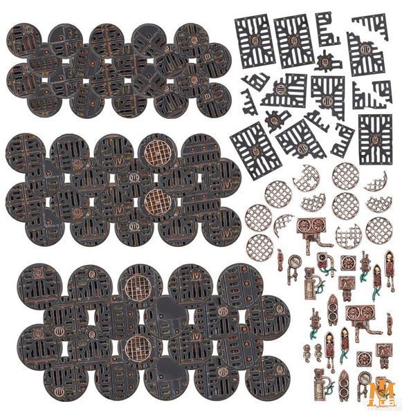 Аксесуар для моделювання GW - Warhammer 40000: Boarding Actions - Void War Bases 99120199097 фото