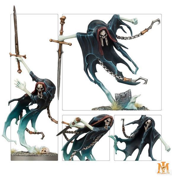 Игровой набор GW - Age of Sigmar. Spearhead: Nighthaunt - Cursed Shacklehorde 99120207182 фото