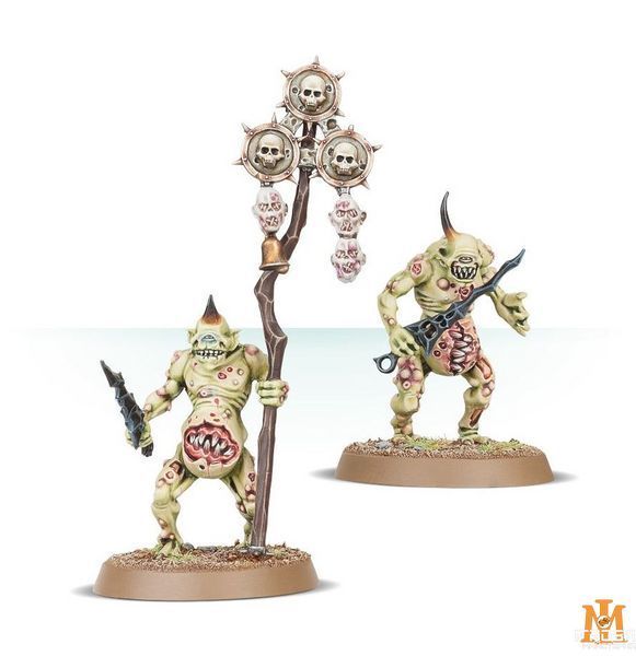 Ігровий набір GW - Warhammer 40000/age of Sigmar: Daemons of Nurgle - Plaguebearers 99129915039 фото