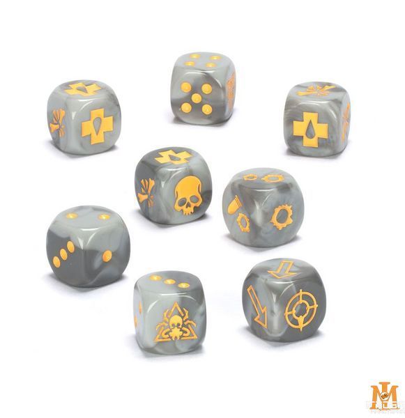 Игральные кубы GW - Necromunda: Tribes of the Wastelands Dice 99220599036 фото