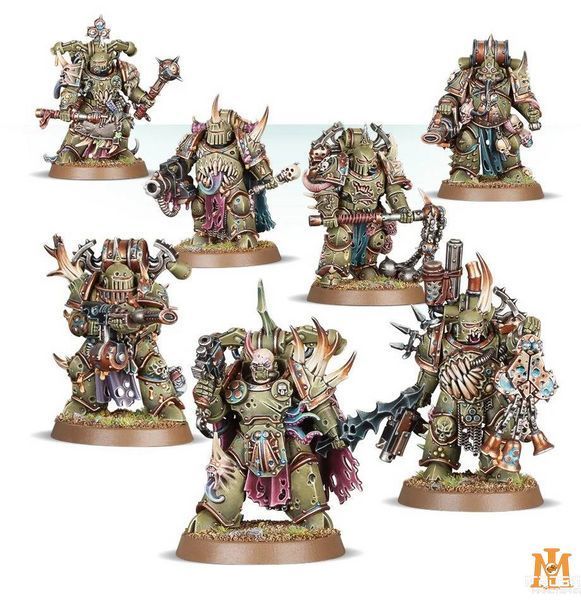 Игровой набор GW - Warhammer 40000: Death Guard - Plague Marines 99120102128 фото