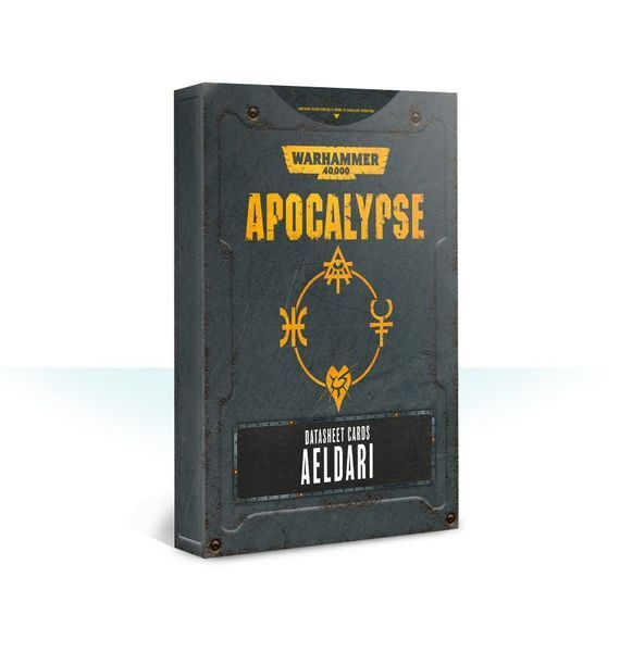 Ігровий набір GW - Warhammer 40000: Apocalypse Datasheets: Aeldari 60220104022 фото