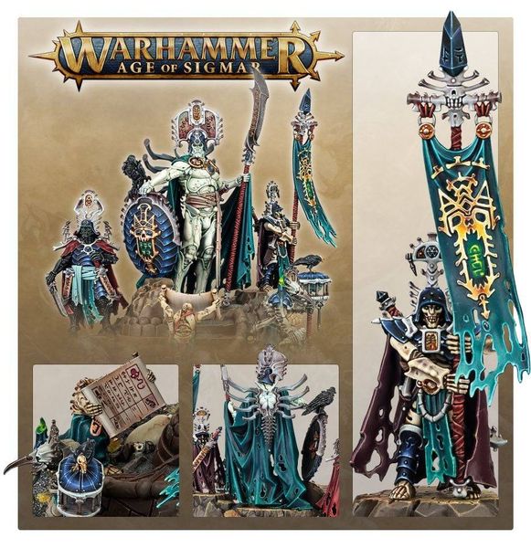 Мініатюра Warhammer Age of Sigmar Katakros, Mortarch of the Necropolis 99120207076 фото