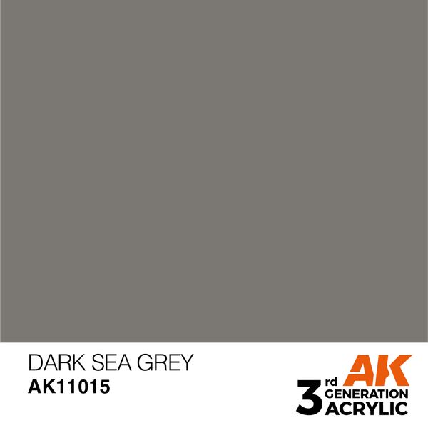 Фарба AK - Standard: Dark Sea Grey AK11015 фото