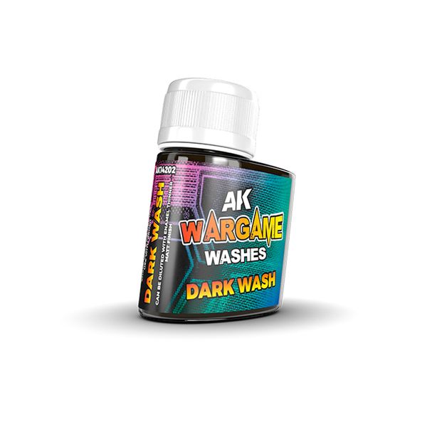 Краска AK - Washes: Dark Wash (35ml) AK14202 фото