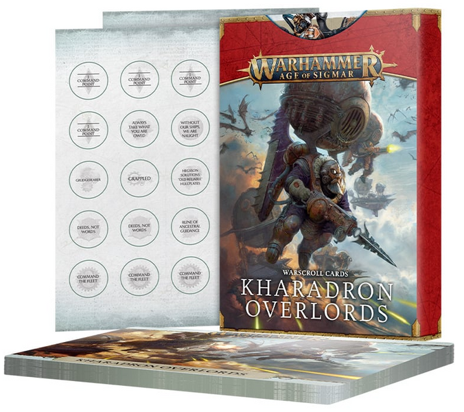 Карти Warhammer Age of Sigmar Warscroll Cards: Kharadron Overlords (Eng) 60050205002 фото