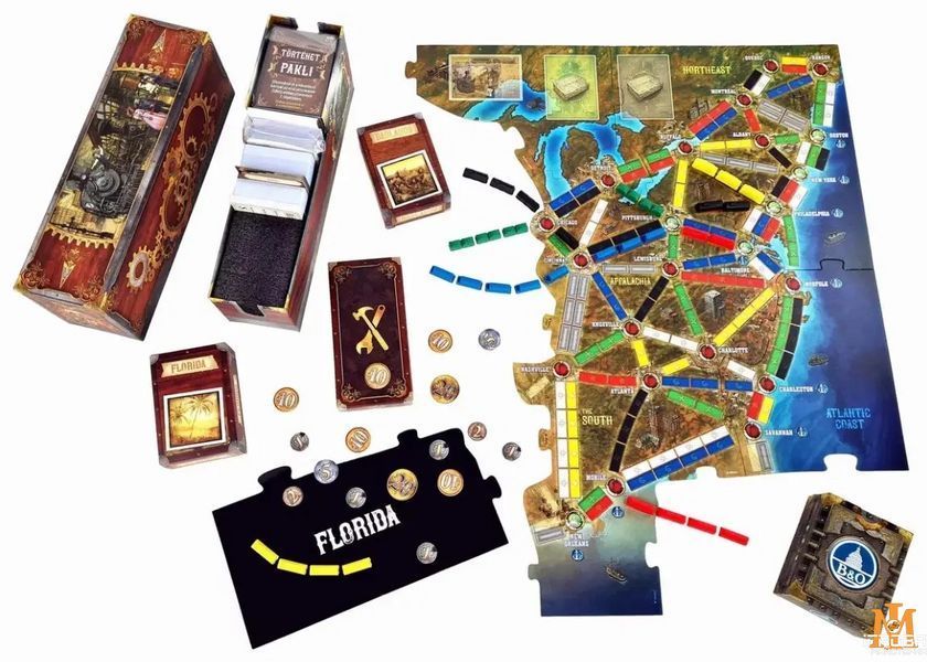 Настольная игра Lord of Boards - Ticket to Ride: Legends of the West (Англ) TTR_WL фото
