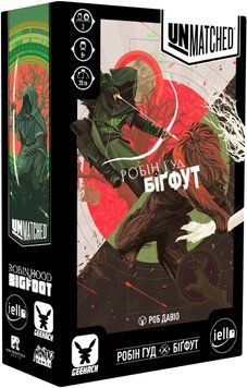 Настольная игра Geekach - Unmatched: Робин Гуд против Бигфута / Unmatched: Robin Hood vs. Bigfoot (Укр) GKCH021RB фото