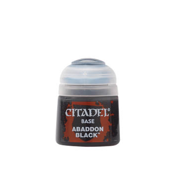 Краска Citadel - Base: Abaddon Black (12ml) (6-pack) 9918995002506 фото