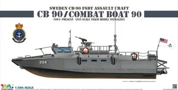 Збірна модель Tiger Model - 1/35 Sweden CB-90 FSDT Assault Craft CB 90/Combat Boat 90 1991 - present TM6293 фото