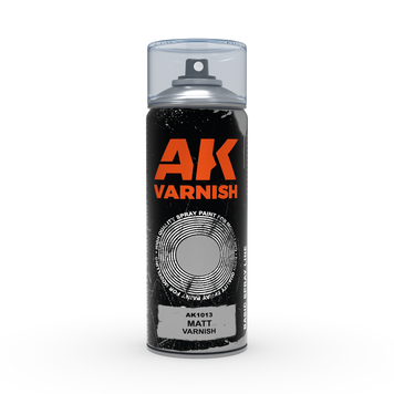 Спрей AK - Matt Varnish Spray (400ml) AK1013 фото