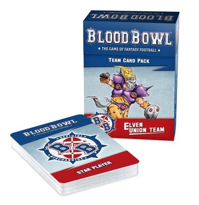 Ігровий набір GW - BLOOD BOWL: ELVEN UNION TEAM CARD PACK 60050910001 фото
