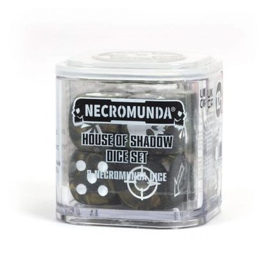 Гральні куби GW - NECROMUNDA: HOUSE OF SHADOW DICE SET 99220599021 фото