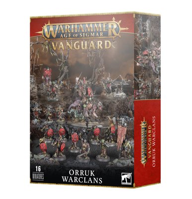 Набір мініатюр Warhammer Age of Sigmar Vanguard: Orruk Warclans 99120209109 фото
