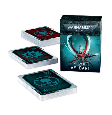 Игровой набор GW - WARHAMMER 40000: DATACARDS - AELDARI (ENG) 60050104001 фото