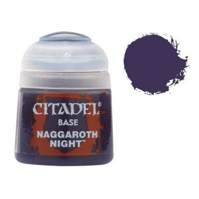 Краска Citadel - BASE: NAGGAROTH NIGHT (12ML) (6-PACK) 9918995000506 фото