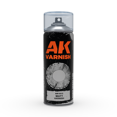 Спрей AK - Matt Varnish Spray 400ml / Лак матовий в аєрозолі 400мл AK1013 фото
