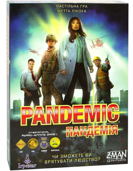 Настільна гра Ігромаг - Пандемія 000004913 фото