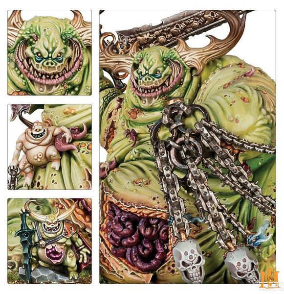 Игровой набор GW - Warhammer 40000/age of Sigmar: Daemons of Nurgle - Great Unclean One 99129915045 фото