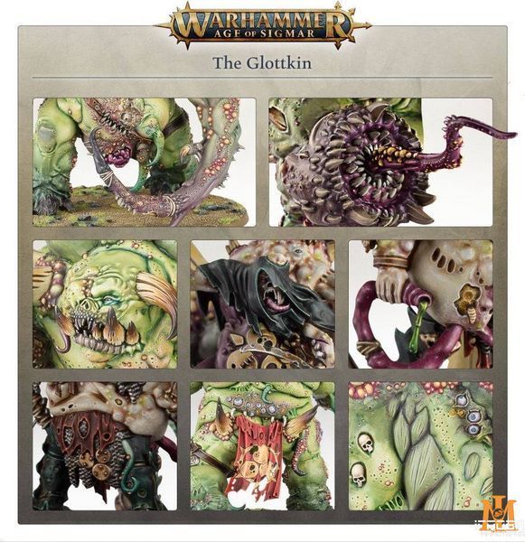 Ігровий набір GW - Age of Sigmar: Maggotkin of Nurgle - The Glottkin 99120201134 фото