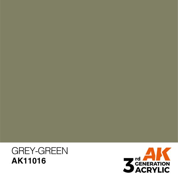 Краска AK - Standard: Grey Green AK11016 фото