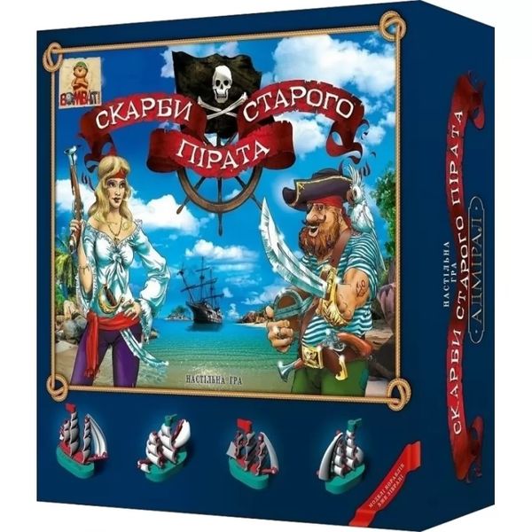 Настольная игра Bombat Game - Сокровища старого пирата (Укр) 4820172800033 фото