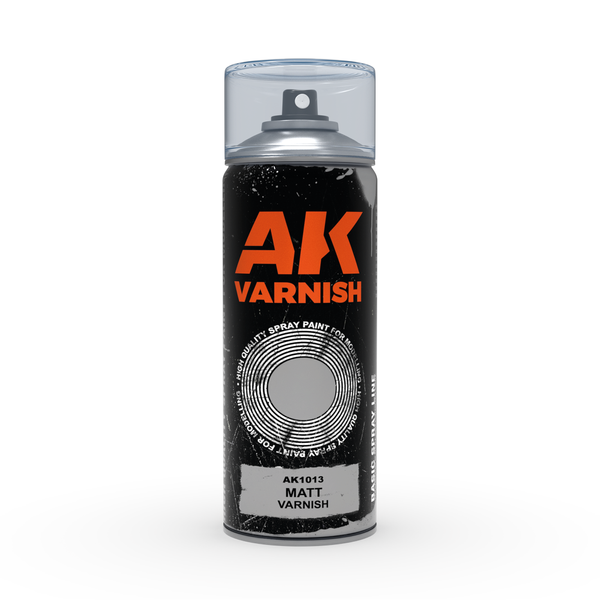 Спрей AK - Matt Varnish Spray 400ml / Лак матовый в аэрозоле 400мл AK1013 фото
