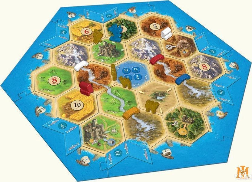 Настільна гра KOSMOS - CATAN. Купці та варвари (доповнення) (нім) FKS6933050 фото