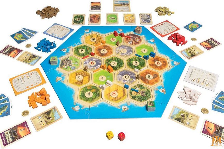 Настільна гра KOSMOS - CATAN. Купці та варвари (доповнення) (нім) FKS6933050 фото