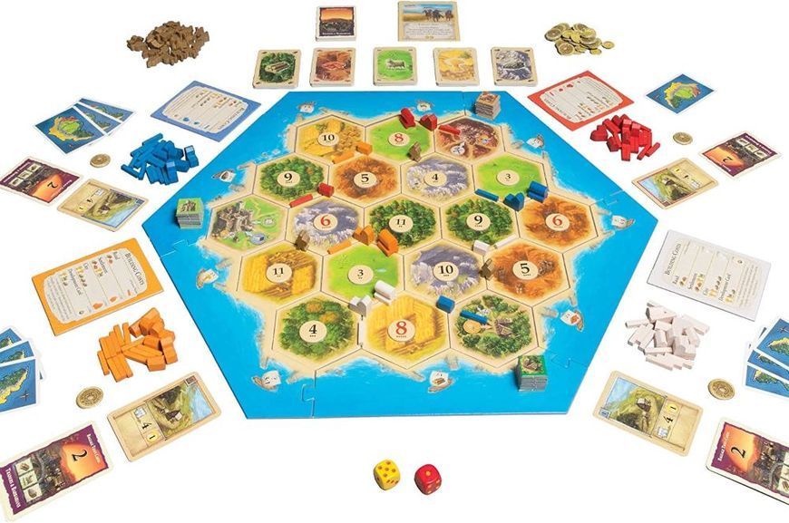 Настольная игра KOSMOS - Колонизаторы. Купцы и варвары / Catan: Traders & Barbarians (дополнение) (Нем) FKS6933050 фото