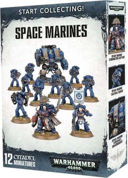 Ігровий набір GW - Warhammer 40000: Start Collecting! Space Marines 99120101195 фото