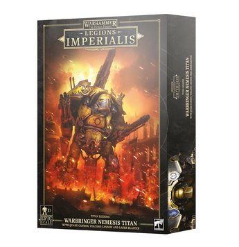 Ігровий набір GW - Warhammer. The Horus Heresy. Legions Imperialis: Titan Legions - Warbringer Nemesis Titan With Quake/volkano Cannon and Laser Blaster 99122699027 фото