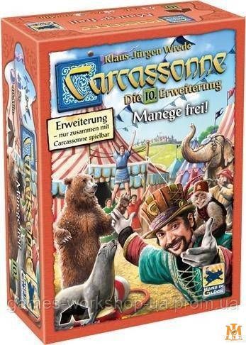 Настільна гра Hans im Gl&uuml;ck - Carcassonne. Доповнення 10: Манеж вільний (нім) HIGD0108 фото