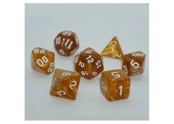 Набор кубиков Games7Days - Pearl 7 Dice Set - Gold g7dpearl01 фото