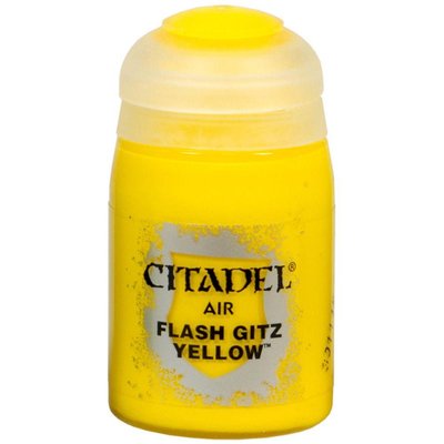 Фарба Акрилова Citadel Air Flash Gitz Yellow (24ml) 9918995807206 фото