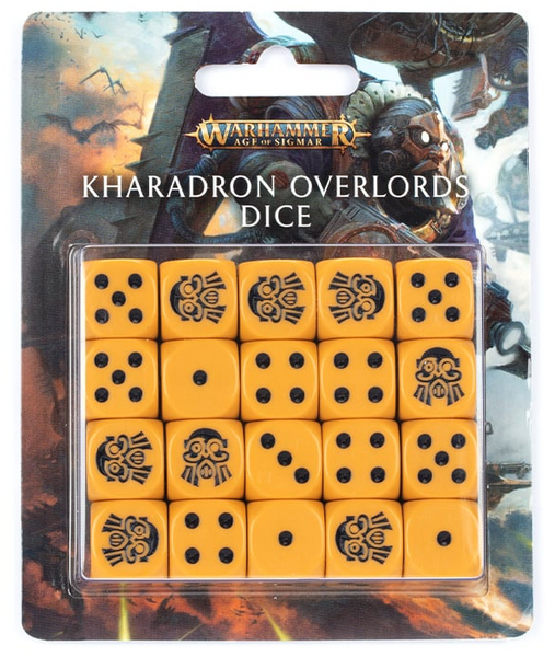 Игральные кубы GW - AGE OF SIGMAR: KHARADRON OVERLORDS DICE 99220205005 фото