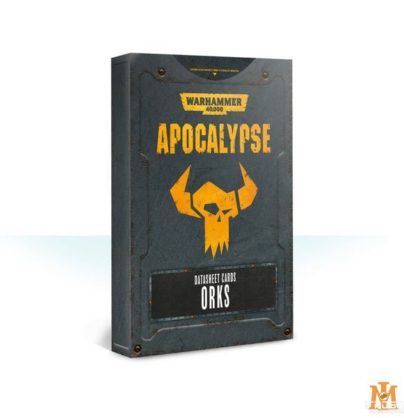 Игровой набор GW - Warhammer 40000: Apocalypse Datasheets: Orks 60220103026 фото