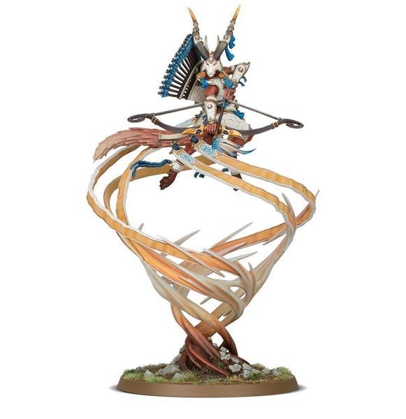 Игровой набор GW - Age of Sigmar: Lumineth Realm-lords - Sevireth Lord of The Seventh Wind 99120210027 фото
