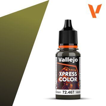 Акриловая краска Xpress Color Vallejo - Зеленый Камо (Camouflage Green), 18 мл