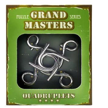 Головоломка Eureka 3D - Grand Master Puzzles QUADRUPLETS. Зелений 473254 фото
