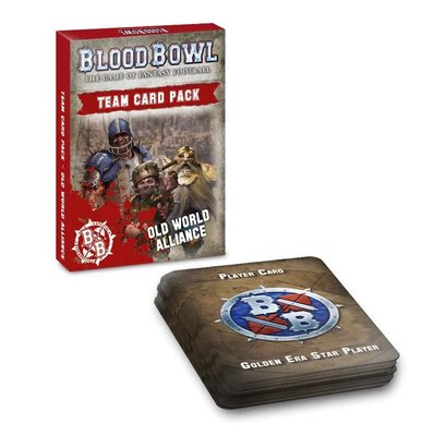 Карти Blood Bowl Old World Alliance Team Card Pack 60050999001 фото