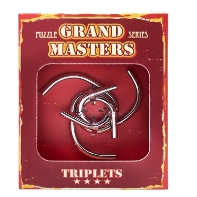 Головоломка Eureka 3D - Grand Master Puzzles TRIPLETS. Червоний 473253 фото