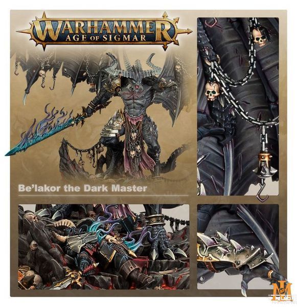 Ігровий набір GW - Warhammer 40000/age of Sigmar: Chaos Daemons - Belakor The Dark Master 99129915070 фото