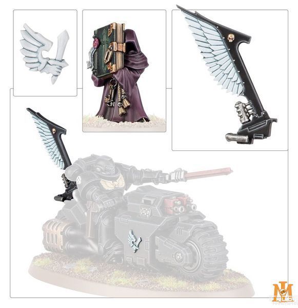 Игровой набор GW - Warhammer 40000: Dark Angels - Upgrades and Transfers 99120101411 фото