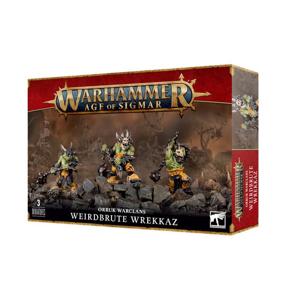 Игровой набор GW - AGE OF SIGMAR: ORRUK WARCLANS - WEIRDBRUTE WREKKAZ 99120209114 фото