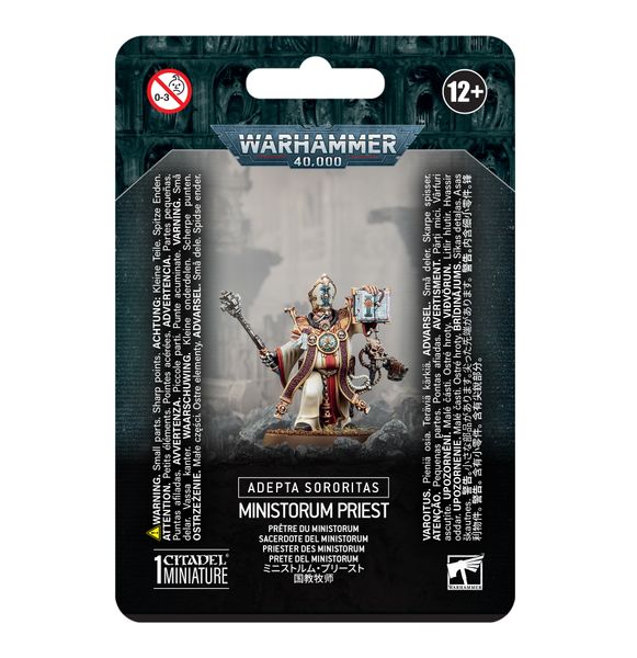 Игровой набор GW - Warhammer 40000: Adepta Sororitas - Ministorum Priest 99070108011 фото