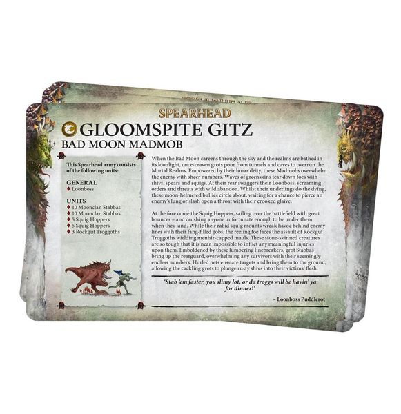 Ігровий набір GW - Age of Sigmar: Faction Pack - Gloomspite Gitz (Eng) 60050209004 фото