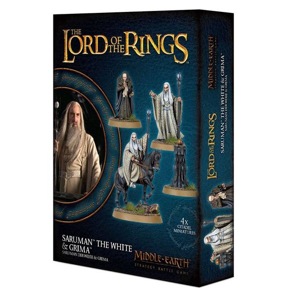Игровой набор GW - LORD OF THE RINGS. MIDDLE-EARTH: SARUMAN THE WHITE GRIMA 99121464029 фото