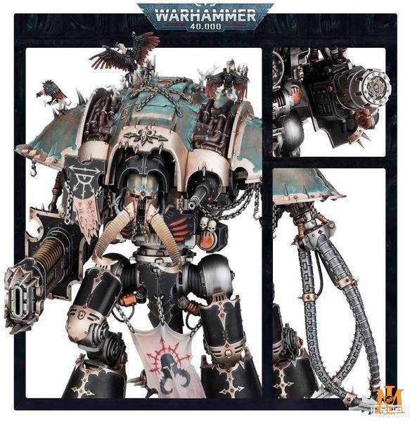 Игровой набор GW - Warhammer 40000: Chaos Knights - Knight Abominant 99120102137 фото
