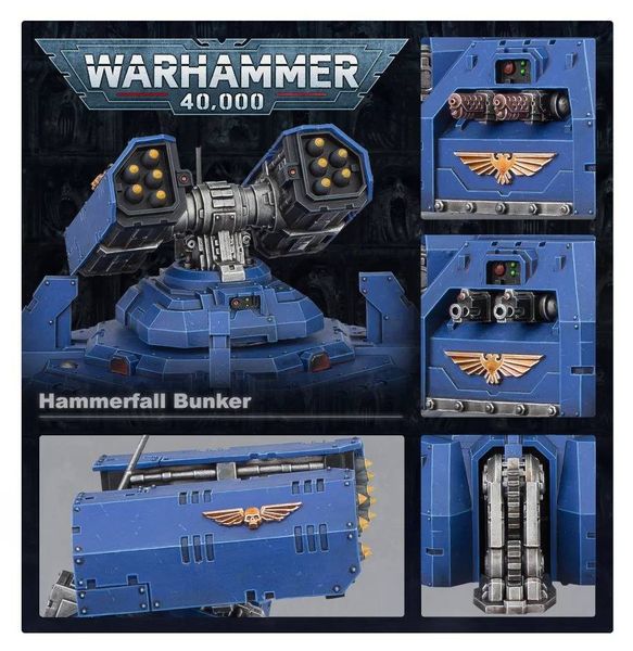 Игровой набор GW - WARHAMMER 40000: SPACE MARINES - HAMMERFALL BUNKER 99120101294 фото